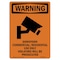 Signmission Safety Sign, OSHA WARNING, 10" Height, Aluminum, Downtown CommercialResidential, Portrait OS-WS-A-710-V-13113 - alternate 1
